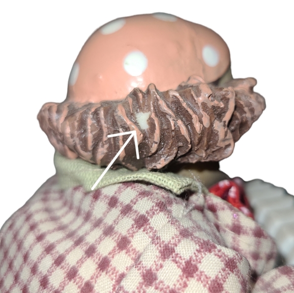 VINTAGE SHOW STOPPERS BLOOZE BROTHERS CLOWN COLLECTIBLE PORCELAIN HAND PAINTED - Picture 11 of 15